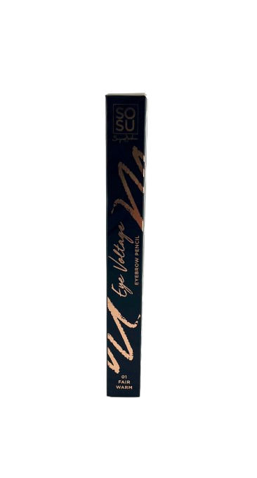 SOSU EYE VOLTAGE EYEBROW PENCIL 01 FAIR WARM